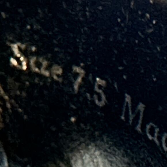 NIB Dolce Vita Women’s Aldona Black Leather Espadrille Wedge Buckle Strap - 7.5 - Picture 4 of 10